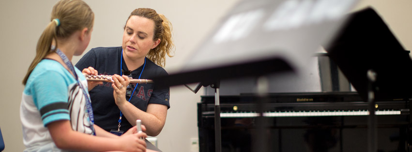 Annie Gnojek teaching
